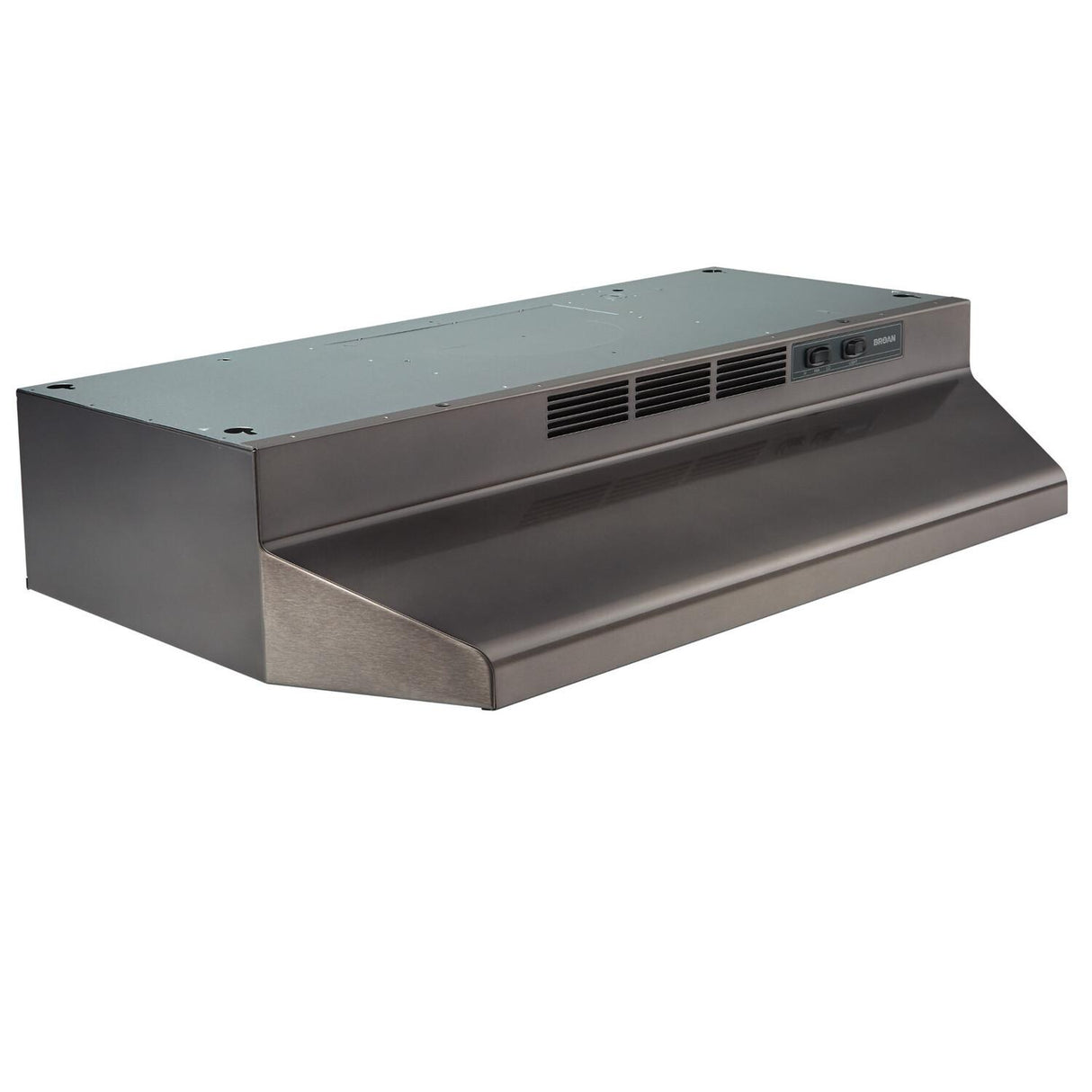 Broan-NuTone 30-Inch Convertible Under-Cabinet Range Hood, 230 Max Blower CFM, Black Stainless Steel