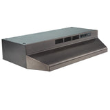 Broan-NuTone 30-Inch Convertible Under-Cabinet Range Hood, 230 Max Blower CFM, Black Stainless Steel