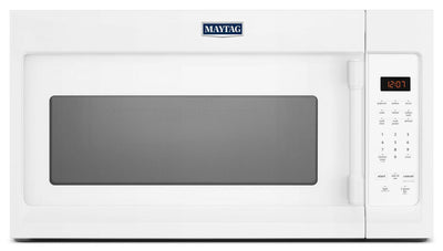Compact Over-The-Range Microwave - 1.7 Cu. Ft. White