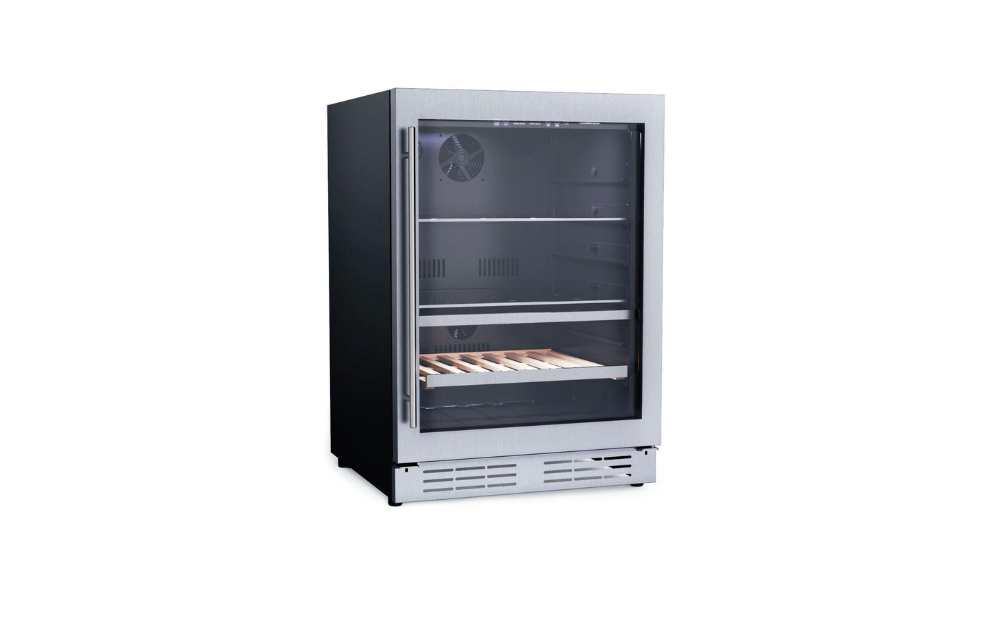 Single Door, Dual Zone, Beverage and Wine Center