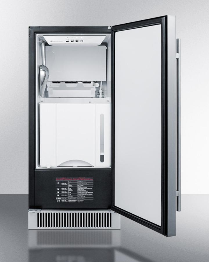 15" Wide Built-in Icemaker