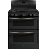 GE® 30" Free-Standing Gas Double Oven Convection Range
