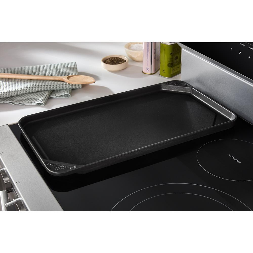 30-inch Electric Smart Range with Air Cooking Technology, No Preheat Air Fry, High Speed Preheat Oven, WipeClean™ Coating, and Steam/Self Clean