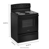 Amana® 30-Inch Electric Range with Extra-Large Oven Window