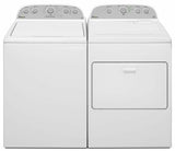 7.0 cu.ft Top Load Gas Dryer with Wrinkle Shield™ Plus - White