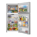 Element 18.2 cu. ft. Top Freezer Refrigerator - Stainless Steel, ENERGY STAR