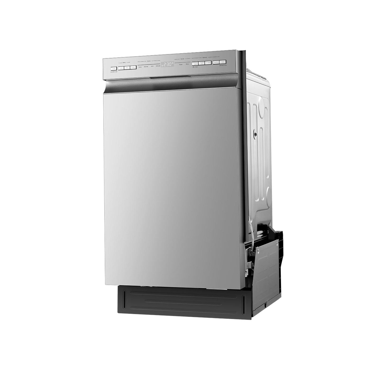 Midea 18" Front Control Dishwasher with Heated Dry