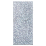 36" Elements Collection Eggshell Snakeskin Sapphire Custom Column Panel