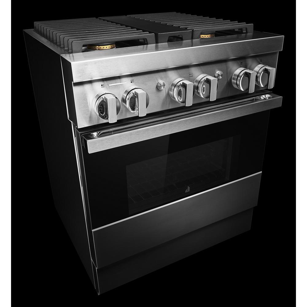 NOIR™ 30" Dual-Fuel Professional Range