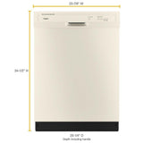 Heavy-Duty Dishwasher with 1-Hour Wash Cycle