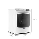Smart Front Load Gas Dryer with Extra Power and Advanced Moisture Sensing Plus - 7.3 cu. ft.