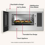 Multifunction Over-the-Range Microwave Oven with Flush Built-In Design