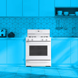 Element Electronics 5.2 cu. ft. 30" Gas Range (EGR34MCCW)