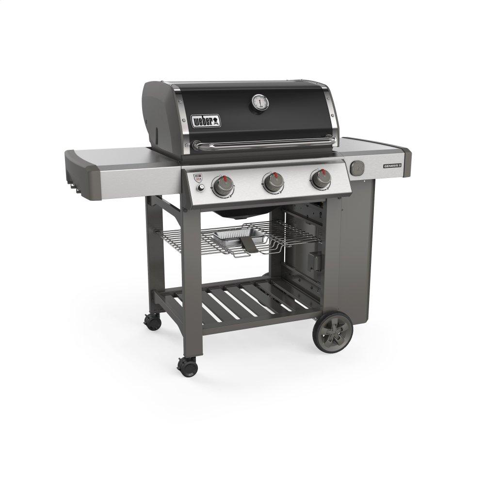 GENESIS II E-310 Gas Grill Black Natural Gas