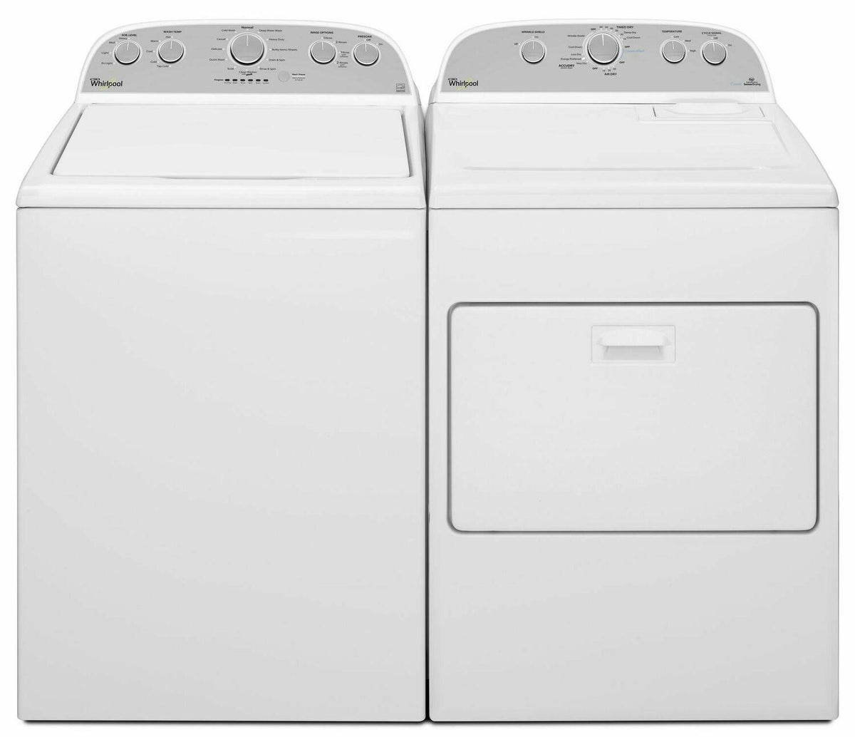 7.0 cu.ft Top Load Electric Dryer with AccuDry™ - White