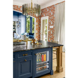 Panel-Ready 24" Built-In Undercounter Beverage Center, Right Swing