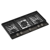 KitchenAid® 36 in. Gas Cooktop with 5 Burners and Integrated Wok Grate
