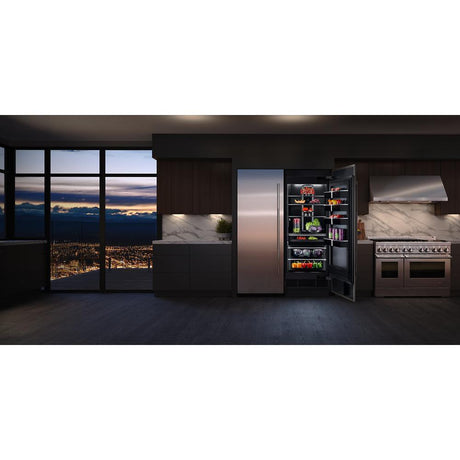 JennAir 30" Right Swing Column Refrigerator featuring Slimtech Insulation Technology in Door