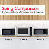 Sharp 1.5 cu. ft. 900W Stainless Steel Convection Countertop Microwave Oven