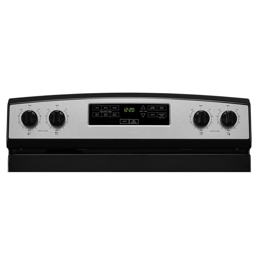30-inch Amana® Electric Range with Extra-Large Oven Window