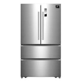 FORNO Bovino 33" French Door 19 Cu.Ft. Stainless Steel Refrigerator