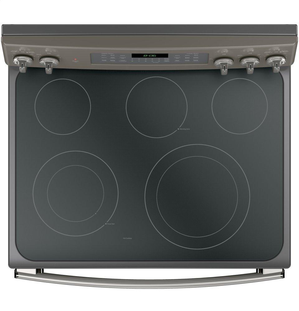 GE® 30" Free-Standing Electric Double Oven Convection Range