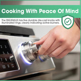 30 in. Gas Convection Slide-In Range with Air Fry