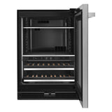 NOIR™ 24" Built-In Undercounter Beverage Center, Right Swing