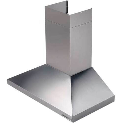 Broan® 30-Inch Convertible Wall-Mount Chimney Range Hood w/ Heat Sentry™, 450 CFM, Stainless Steel