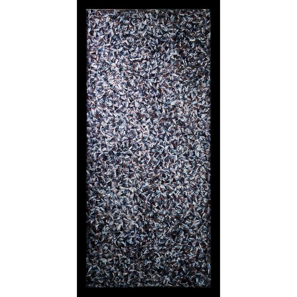 36" Elements Collection Mussel Shell Burgundy Custom Column Panel