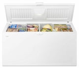 22 cu. ft. Chest Freezer with Extra-Large Capacity - White