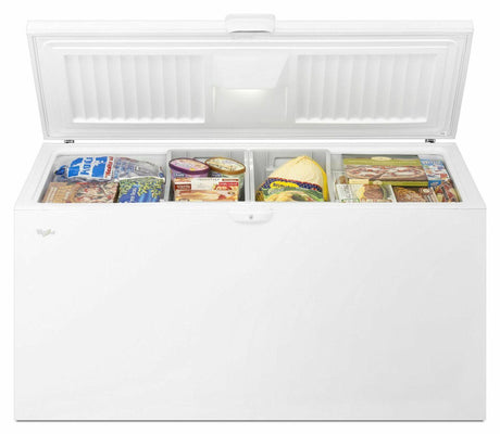 22 cu. ft. Chest Freezer with Extra-Large Capacity - White