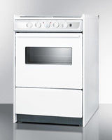 24" Wide Electric Coil Top Range