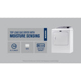 Top Load Gas Dryer with Moisture Sensing - 7.0 cu. ft