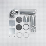 Dryer 4-Way Side Vent Kit for left, right, and bottom venting.