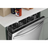24" Stainless Steel Dishwasher with Spin&Load Rack and AI Intelligent Wash - 50 dBA