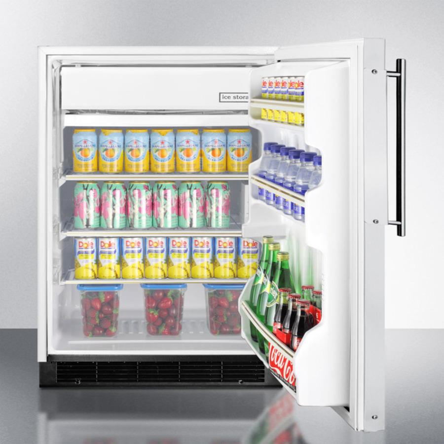 24" Wide Built-in Refrigerator-freezer