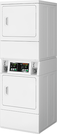 Stack Electric Dryer - Coin-Operated