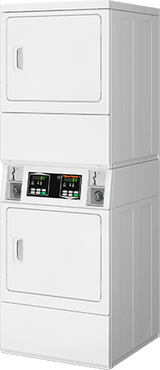 Stack Electric Dryer - Coin-Operated