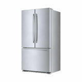 800 Series French Door Bottom Mount Refrigerator 36'' Easy clean stainless steel B21CT80SNS