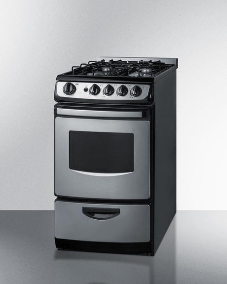 20" Wide Gas Range