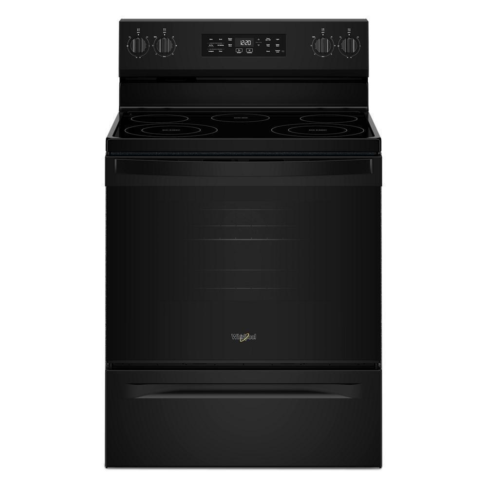 30-inch Electric Range with Air Cooking Technology and Steam Clean