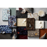 36" Elements Collection Mussel Shell Burgundy Custom Column Panel