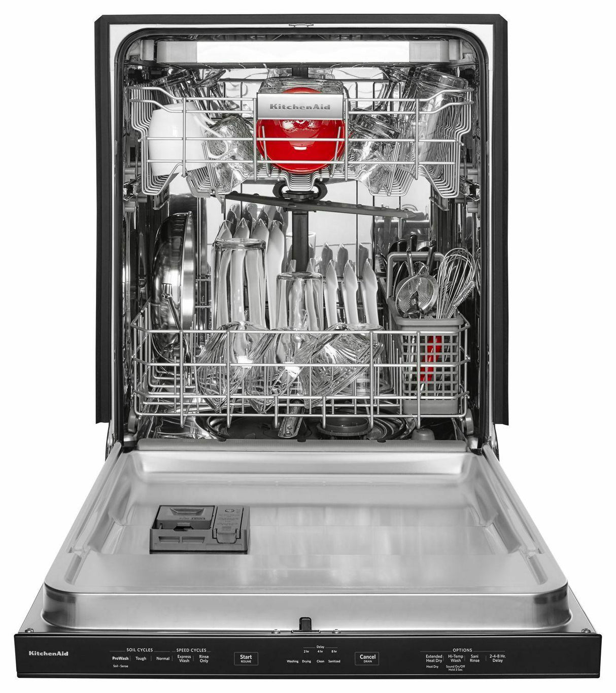 46 DBA Dishwasher with Third Level Rack and PrintShield™ Finish, Pocket Handle - Stainless Steel with PrintShield™ Finish