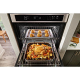 KitchenAid® 30" Combination Microwave Wall Ovens with Air Fry Mode.