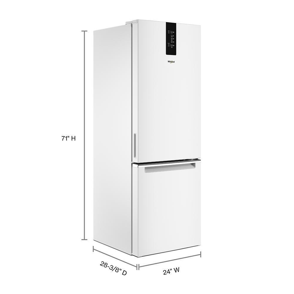 24-inch Wide Garage-Ready Bottom-Freezer Refrigerator - 12.9 cu. ft.
