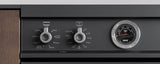36 inch Induction Range, 5 Heating Zones and Cast Iron Griddle, Electric Self-Clean Oven Carbonio