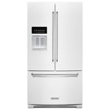 26.8 cu. ft. 36-Inch Width Standard Depth French Door Refrigerator with Exterior Ice and Water