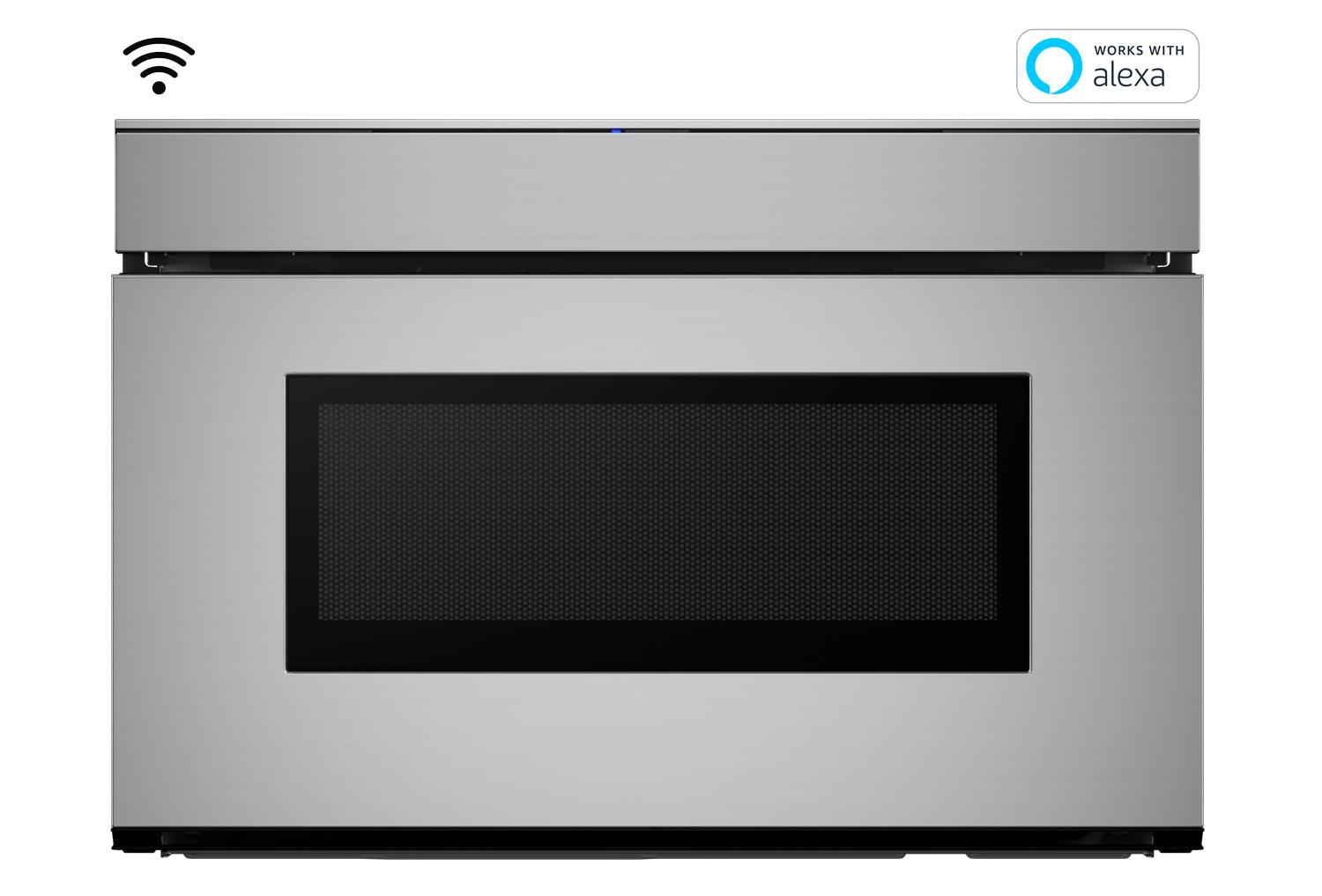 SHARP SMD2479JS 24 in. 1.2 cu. ft. 950W Sharp Stainless Steel