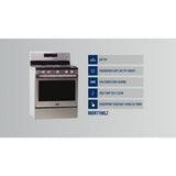Gas Range with Air Fryer and Basket - 5.0 cu. ft.